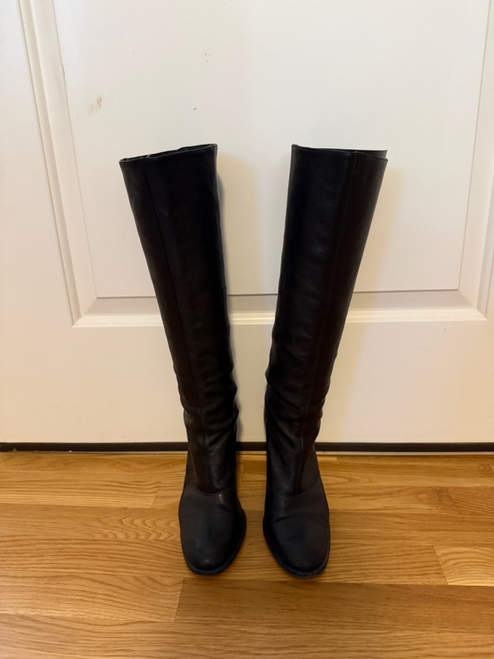 Claudia Ciuti Classic Tall Black Leather l Boots